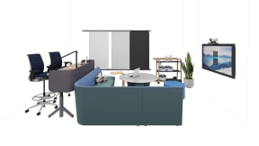 Steelcase Flex Collection, Steelcase Think, Steelcase Turnstone Campfire Alight, Steelcase Turnstone Campfire Personal Table, Orangebox Away from the Desk