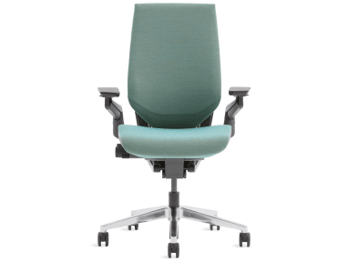 Gesture chair on white background