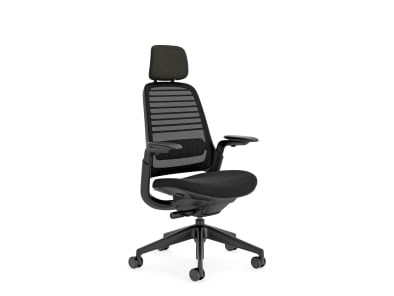 Steelcase Series 1 office chair on white background