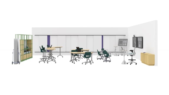 APAC Planning Idea Hybrid Collaboration - Learning Spaces (Active Corporate)