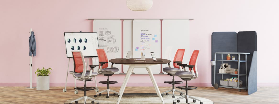 Series 2, Flex Collection, Steelcase Roam