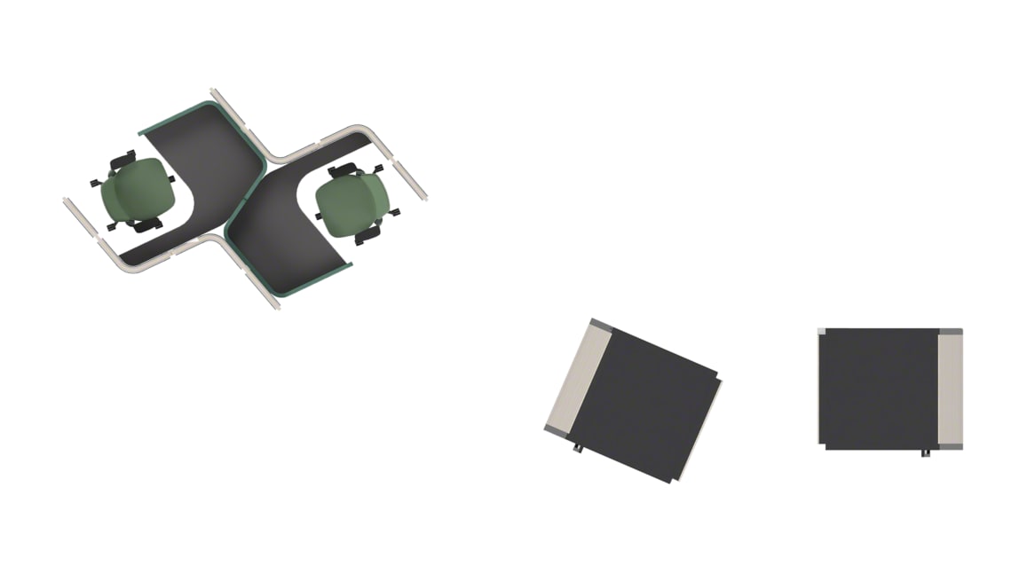 Steelcase SILQ, Orangebox Coppice, Orangbeox On the QT, m.a.d. Transit Bar Stool