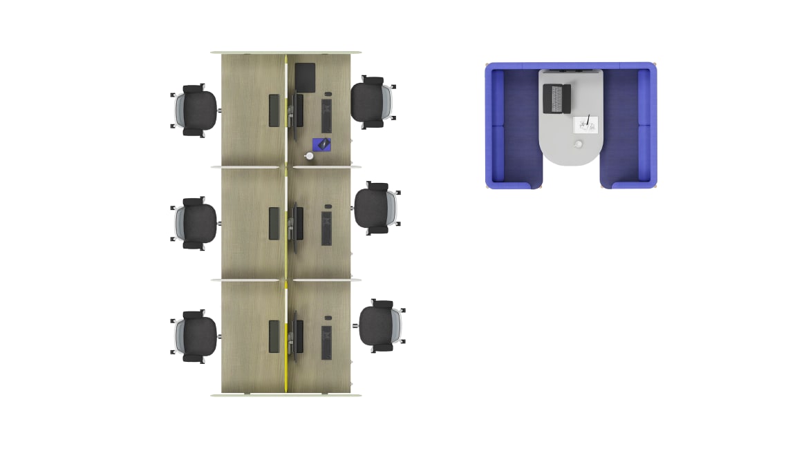 Steelcase LexCo Collection, Steelcase Sarto Screens, Steelcase Personality Plus, Steelcase Edvi, Orangebox Coze