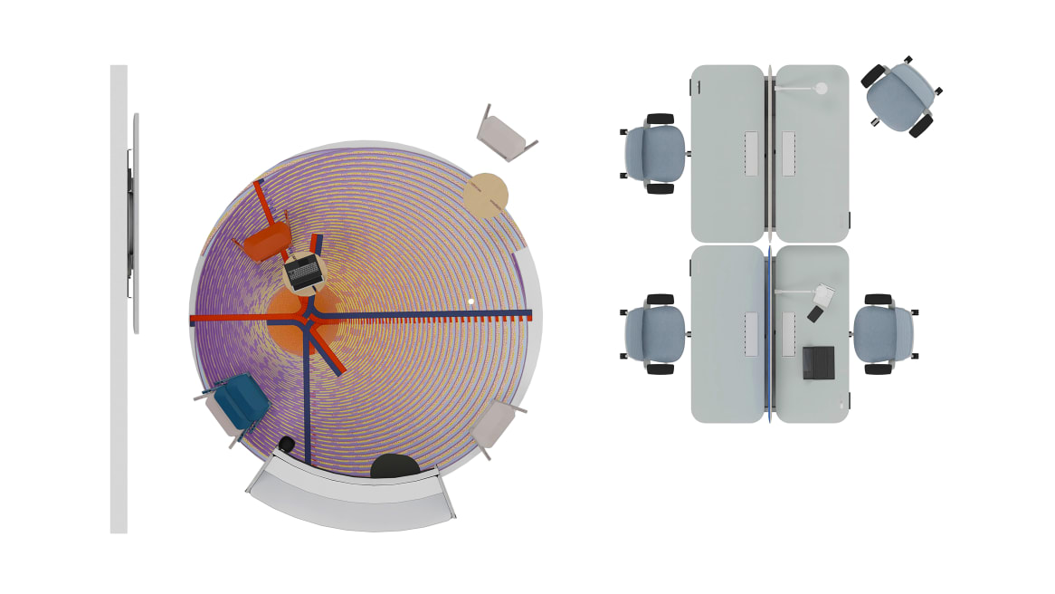 Steelcase Migration SE Bench, Steelcase Flex Perch Stool, Steelcase Flex Huddle Hub, Steelcase Edvi, Steelcase Series 2