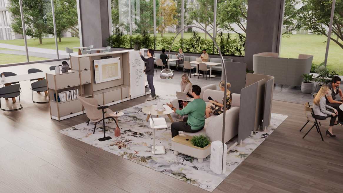 EMEA Work Better Community-Based Design - Renderings